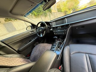 2019 Kia Optima IV Рестайлинг, синий, 1650000 рублей, вид 3