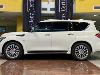 2014 Infiniti QX80 I Рестайлинг, белый, 3040000 рублей, вид 2