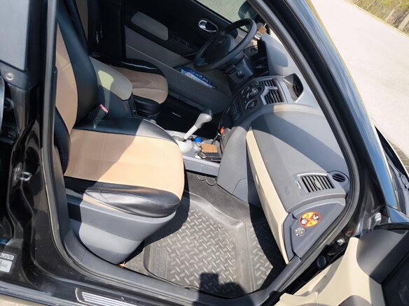 2006 Renault Megane II Рестайлинг, чёрный, 480000 рублей - вид 12