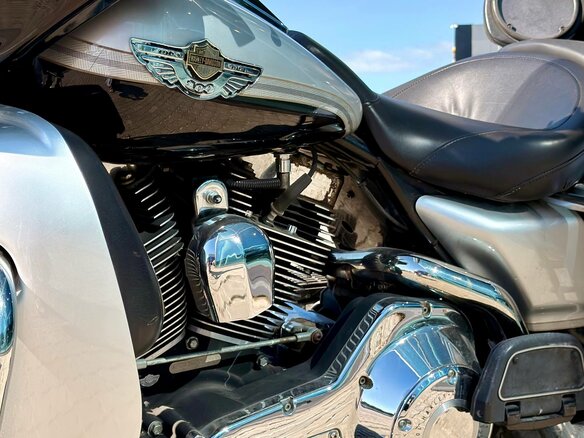 2003 Harley-Davidson Electra Glide, серебристый, 690000 рублей - вид 11
