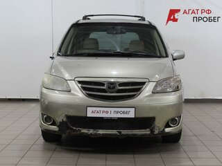 2004 Mazda MPV II (LW) Рестайлинг, бежевый, 240000 рублей, вид 2