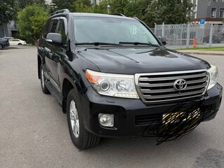 2013 Toyota Land Cruiser 200 Series Рестайлинг 1, чёрный, 2950000 рублей, вид 2