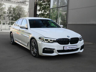 2018 BMW 5 серии 520d xDrive VII (G30/G31/G38), белый, 3180000 рублей, вид 3