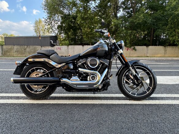 2022 Harley-Davidson Sport Glide, чёрный, 1690000 рублей - вид 3