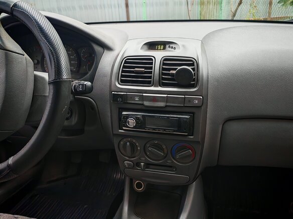2006 Hyundai Accent ТагАЗ II, фиолетовый, 365000 рублей - вид 6