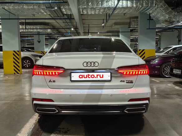 2021 Audi A6 45 TFSI V (C8), белый - вид 3