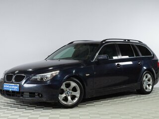 2004 BMW 5 серии 525i V (E60/E61), синий, 1129000 рублей, вид 3