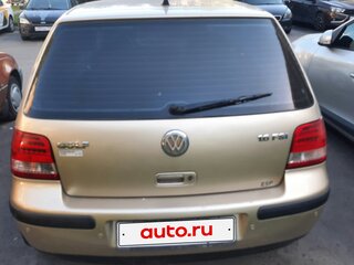 2003 Volkswagen Golf IV, золотистый, 550000 рублей, вид 5