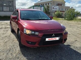 2008 Mitsubishi Lancer X, красный, 650000 рублей, вид 4