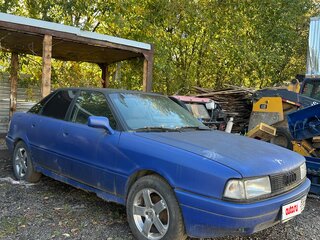 1987 Audi 80 IV (B3), синий, 130000 рублей, вид 3