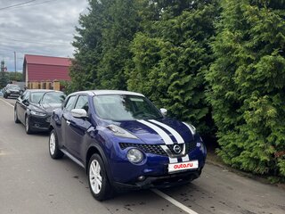 2015 Nissan Juke I Рестайлинг, синий, 1450000 рублей, вид 5