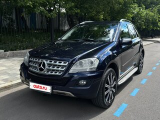 2009 Mercedes-Benz M-Класс 350 II (W164) Рестайлинг, синий, 990000 рублей, вид 1