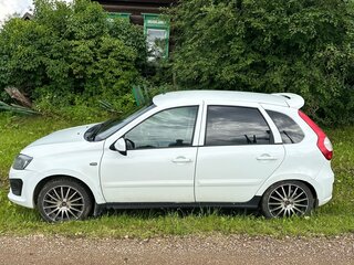 2015 Lada (ВАЗ) Kalina Sport II, белый, 630000 рублей, вид 5