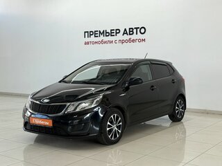 2013 Kia Rio III, чёрный, 595000 рублей, вид 1