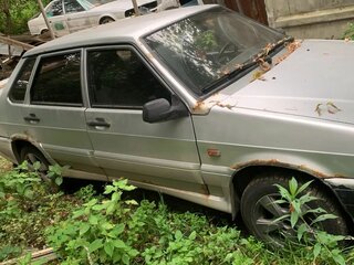 2007 Lada (ВАЗ) 2115, серебристый, 100000 рублей, вид 3