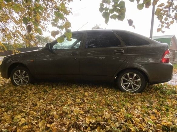 2014 Lada (ВАЗ) Priora I Рестайлинг, коричневый, 335000 рублей - вид 1