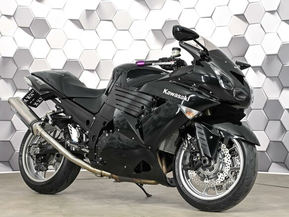 2007 Kawasaki ZZR 1400, чёрный, 669000 рублей