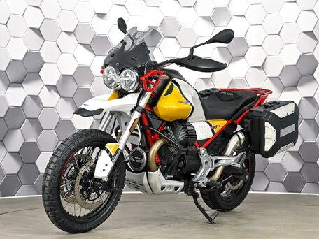 2019 Moto Guzzi V85 TT, белый, 695000 рублей, вид 2