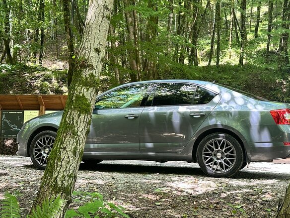 2015 Skoda Octavia III (A7), серый, 1250000 рублей - вид 6