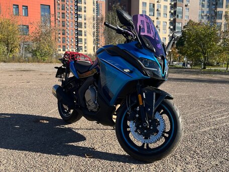 2021 CFMoto 400GT, синий, 550000 рублей, вид 1