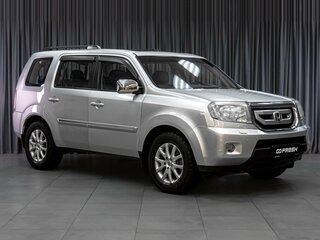 2008 Honda Pilot II, серебристый, 1279000 рублей, вид 1