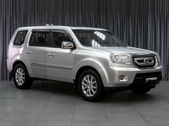 2008 Honda Pilot II, серебристый, 1279000 рублей