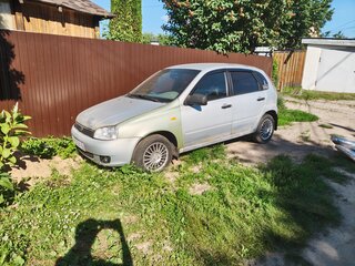 2011 Lada (ВАЗ) Kalina I, серый, 125000 рублей, вид 1