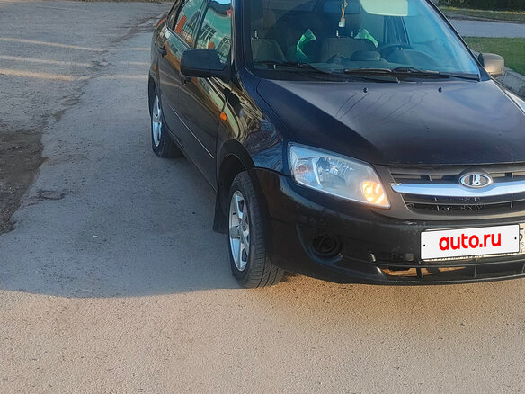 2013 Lada (ВАЗ) Granta I, синий, 255000 рублей - вид 1