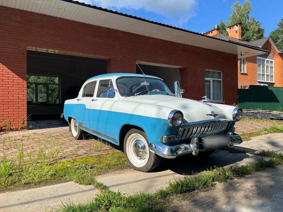 1960 ГАЗ 21 «Волга» 21И, голубой, 850000 рублей - вид 2