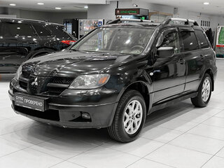 2004 Mitsubishi Outlander I, чёрный, 380000 рублей, вид 1