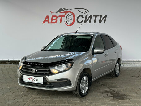 2024 Lada (ВАЗ) Granta I Рестайлинг, серебристый, 795000 рублей, вид 4