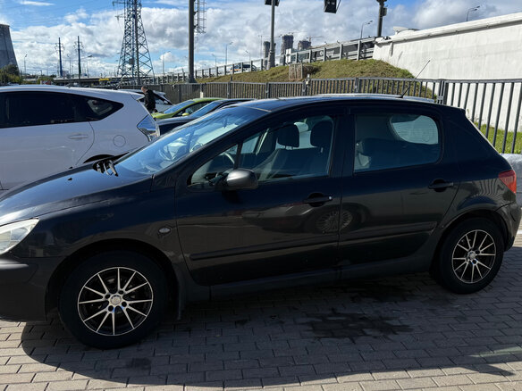 2003 Peugeot 307 I, чёрный, 175000 рублей - вид 9