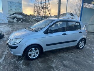2007 Hyundai Getz I Рестайлинг, серебристый, 419000 рублей, вид 4