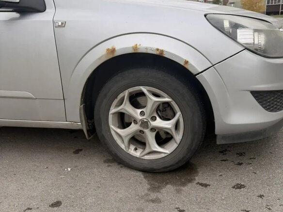 2010 Opel Astra H Рестайлинг, серебристый - вид 5