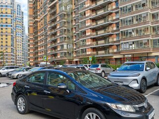 2012 Honda Civic IX, чёрный, 1150000 рублей, вид 4