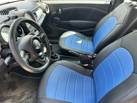 2013 Mini Hatch Cooper II (R56) Рестайлинг, синий - вид 8