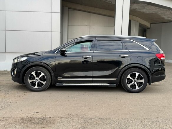 2017 Kia Sorento III Prime, чёрный, 2250000 рублей - вид 5