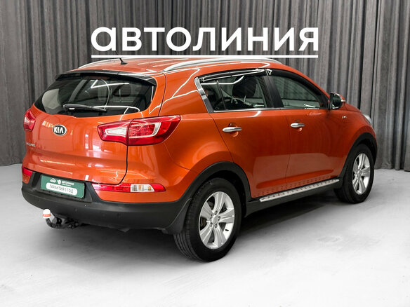 2013 Kia Sportage III, оранжевый, 1199000 рублей - вид 6