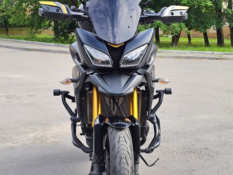 2017 Yamaha MT-09 Tracer (FJ-09), чёрный, 730000 рублей, вид 2