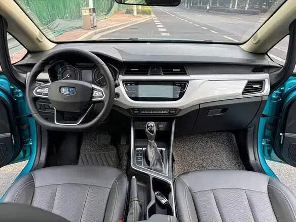 2022 Geely Vision X3 Pro, голубой - вид 8