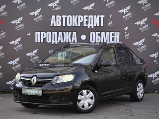 2017 Renault Logan II, чёрный, 680000 рублей, вид 3