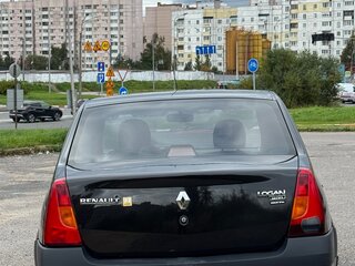 2009 Renault Logan I, чёрный, 400000 рублей, вид 4