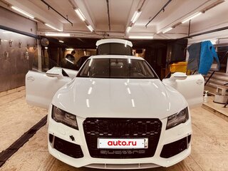 2013 Audi A7 I (4G), белый, 1850000 рублей, вид 5