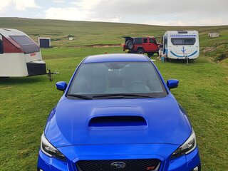 2016 Subaru WRX STi I Рестайлинг, синий, 5000000 рублей, вид 5