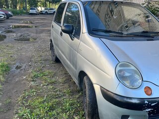2011 Daewoo Matiz I Рестайлинг, серебристый, 110000 рублей, вид 2