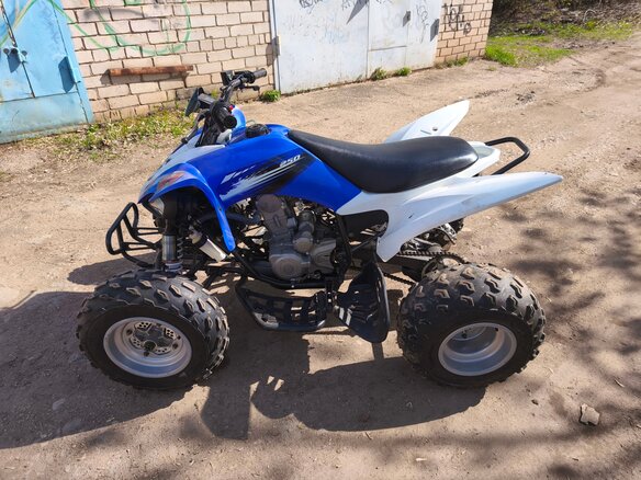 2017 Motoland ATV 250S, синий, 160000 рублей - вид 2