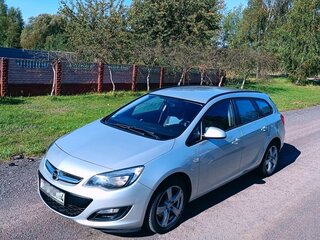 2015 Opel Astra J Рестайлинг, серебристый, 1011083 рублей, вид 1