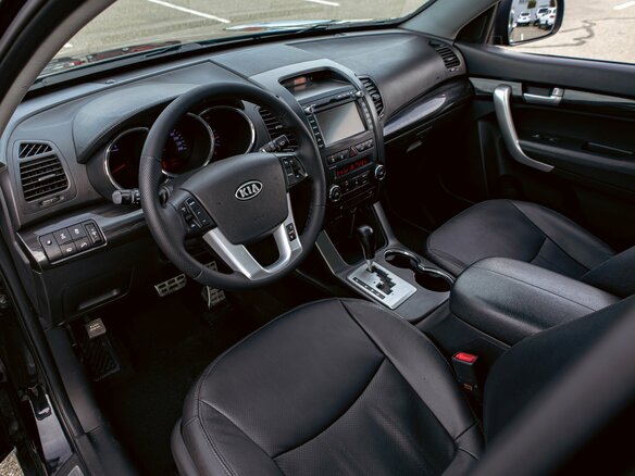 2012 Kia Sorento II, чёрный, 1495000 рублей - вид 12