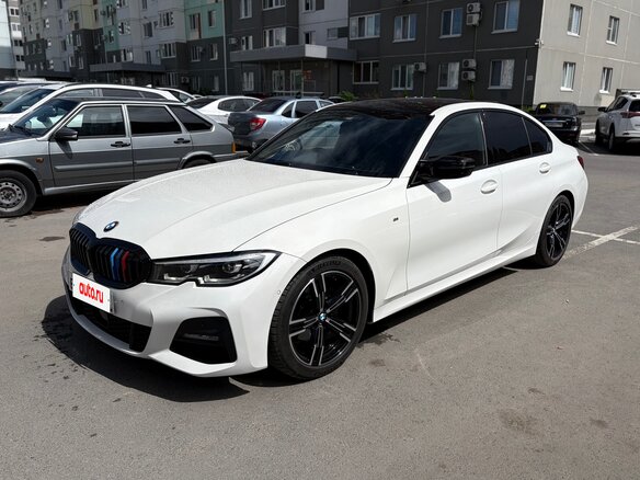 2020 BMW 3 серии 320d xDrive VII (G2x), белый, 3250000 рублей