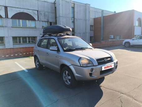2005 Hyundai Tucson I, серебристый, 750000 рублей, вид 3